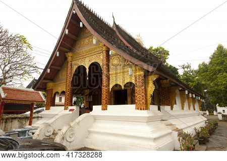 Phon Heuang Temple In Luang Prabang, Laos