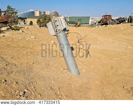 Bm-30 Smerch Soviet Heavy Multiple Rocket Launcher - Baku, Azerbaijan, 04-16-2021