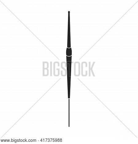Fishing Float Vector Black Icon. Vector Illustration Fishing Float On White Background. Isolated Bla