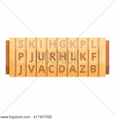 Coding Roll Icon. Cartoon Of Coding Roll Vector Icon For Web Design Isolated On White Background