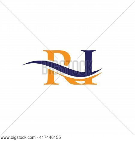 Ri Linked Logo For Business And Company Identity. Creative Letter Ri Logo Vector