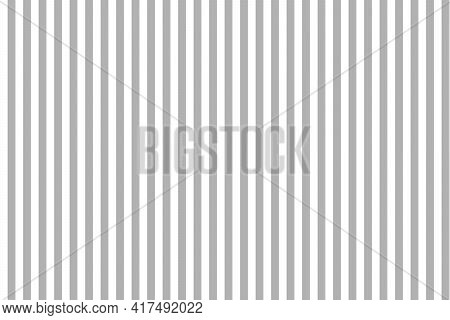 Stripe Pattern. Gray-white Background. Seamless Pattern With Gray Lines. Vertical Geometric Stripes.