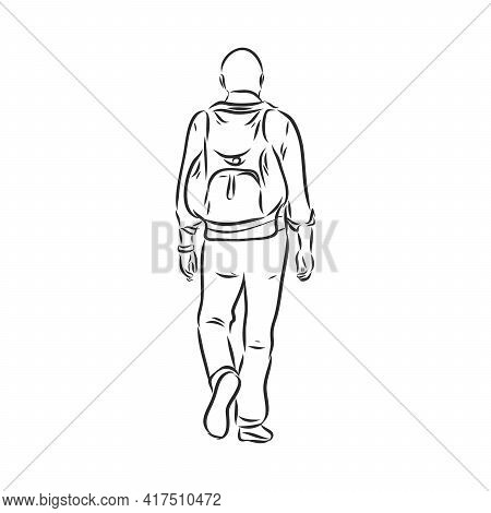 Woman Traveler Vector & Photo (Free Trial) | Bigstock