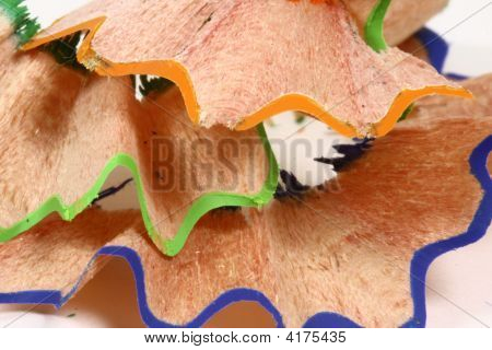 Copeaux de crayons