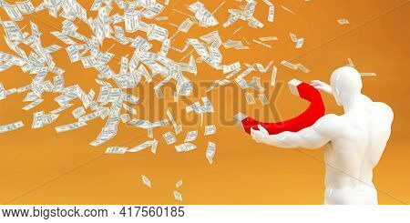 Monetization Strategy and Turning Data into Money 3d Render