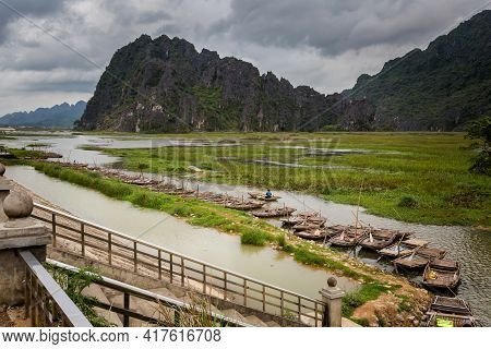 Van Long In Tam Coc Vietnam