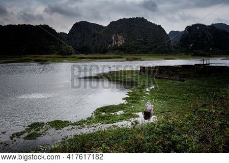 Van Long In Tam Coc Vietnam