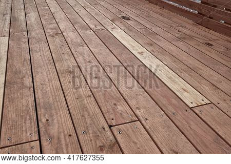 Wooden deck background lumber pattern