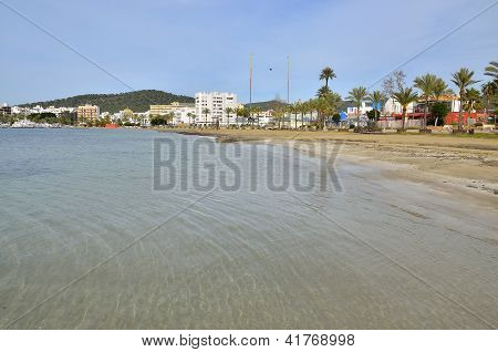 Avskild strand