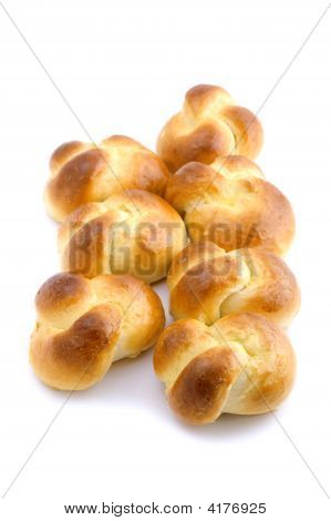 Macro de petit pain blanc