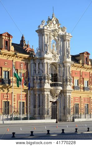Palác San Telmo v Seville, Španělsko