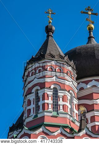 Cathedral Of St. Panteleimon In Kyiv, Ukraine