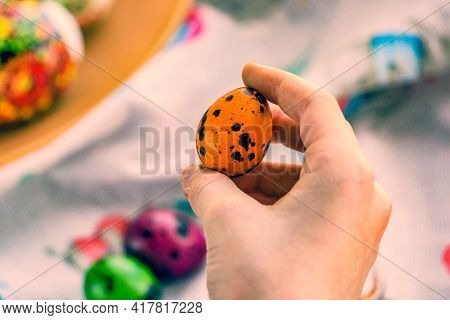 Easter Holiday Concept With Easter Eggs. Easter Concept. Easter Concept Celebration. Easter Concept 