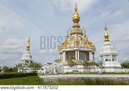 Wat Thung Setthi Temple In Khon Kaen, Thailand.