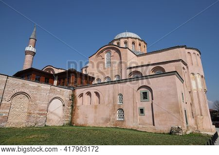 Zeyrek Mosque In Fatih District, Istanbul City, Turkey