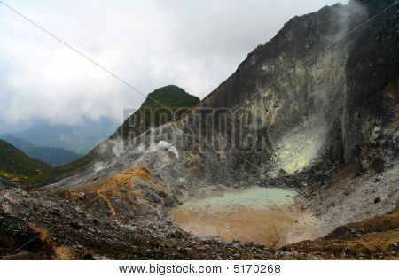 Gunung Sibayak vulkan
