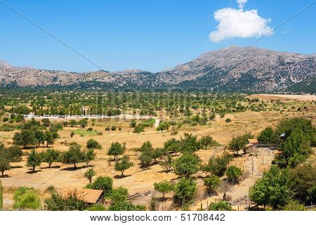 Lasithi Plateau. Crete, Greece