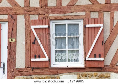 Architecture Of Le Bec-hellouin, Eure, Haute-normandie, France