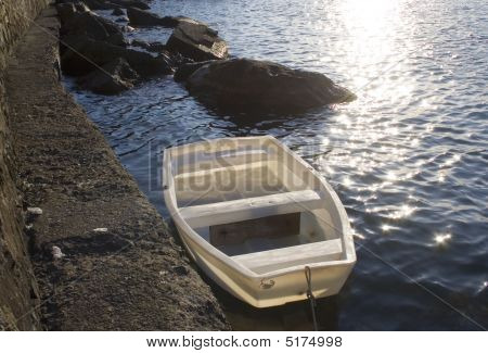 einsames Boot