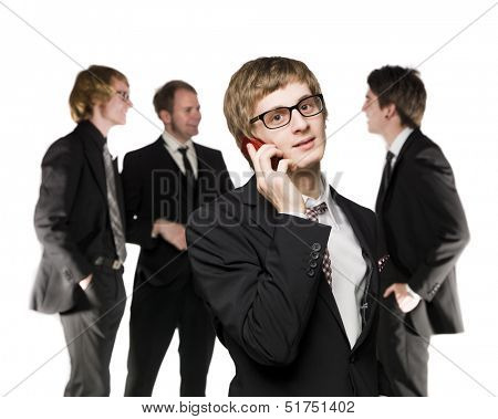 Man on the phone
