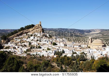 White village, Montefrio, Spain.