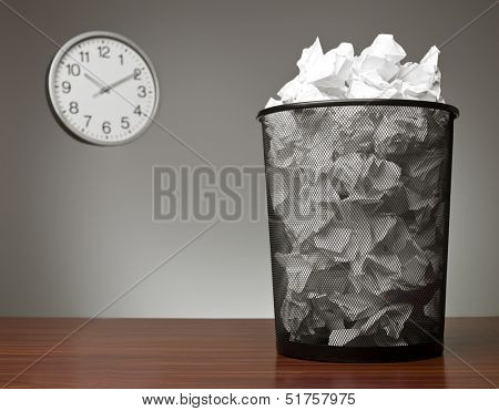 Recycle Bin in an office