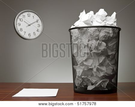 Recycle Bin in an office