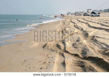 นอกฝั่งหาด นอร์ทแคโรไลนา