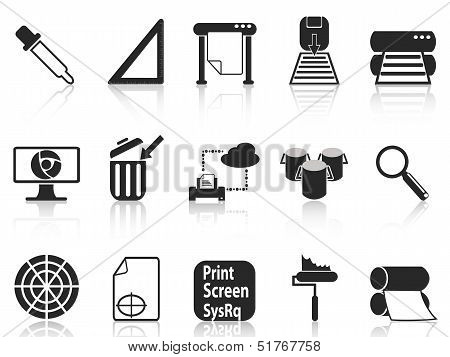 Print Icons Set