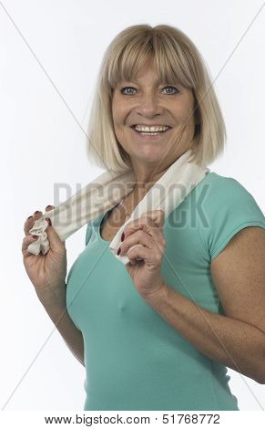 Sporty Senior Happy