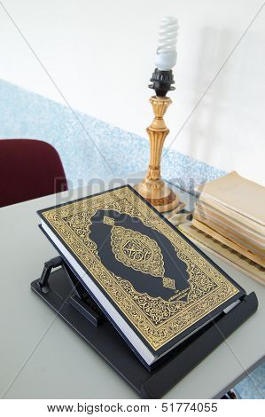Book Koran in Mosque