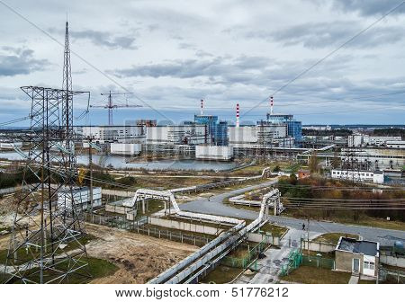Khmelnitsky nuclear power plant.