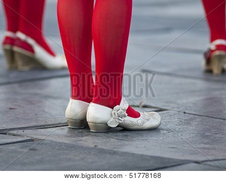 Female Feet In Shoes