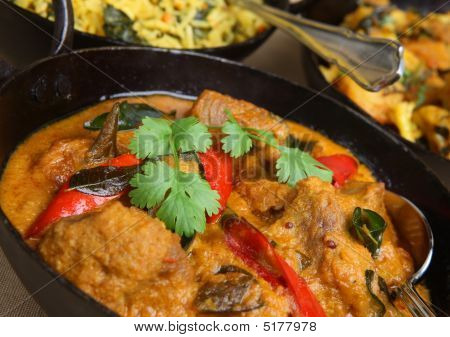 Indické jehněčí Korma kari