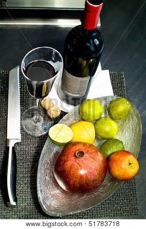 Bottle of Red Wine