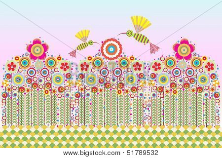 Colorful flowers