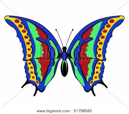 Vector butterfly