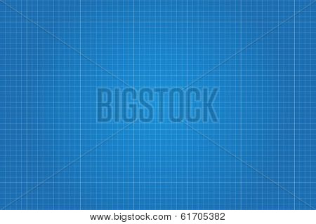 Blueprint illustration. (EPS vector version also available in portfolio)