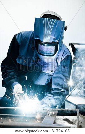 Welding work