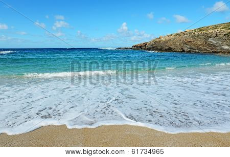 Golden Sand And Waves