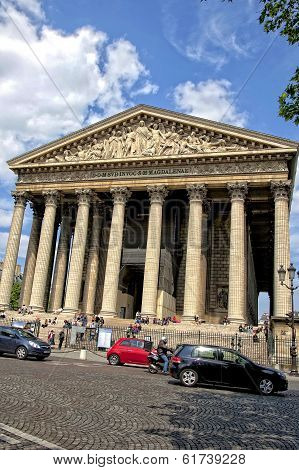 The Madeleine Church in Paris