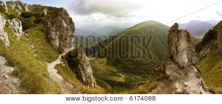 Vadi Panorama - Mala Fatra tepelerinde