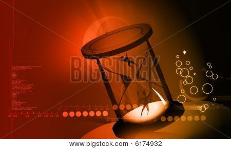 Hour glass dans
