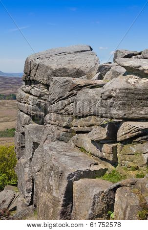 Stanage Edge Derbyshire England