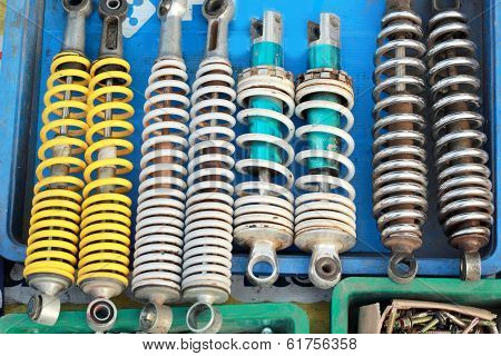Shock Absorber Car Background Texture