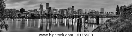 Panorama di Portland, Oregon, Usa.