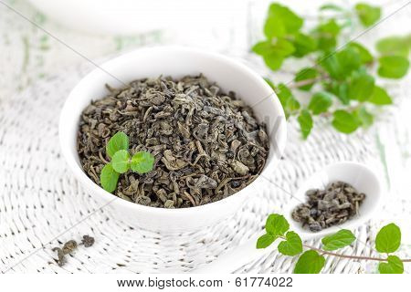Tea with mint