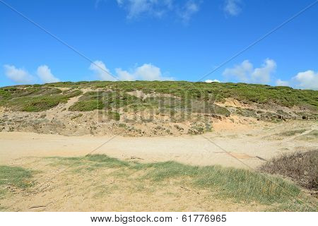 Hill And Clouds