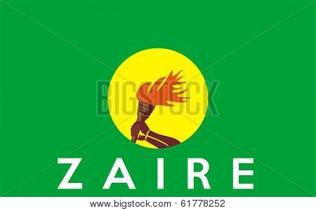 Flag Of Zaire-congo