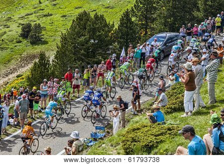 The Peloton In Mountains